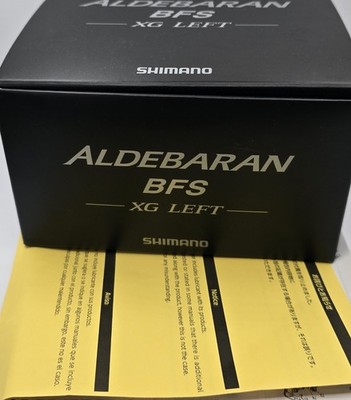 Shimano 22 Aldebaran BFS XG Baitcast Reel Left Hand from Japan | eBay