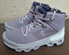 On Cloud Cloudrock Mid Top WATERPROOF Womens Sz 10 98% Wore 1X FINEST PRE-OWNED!