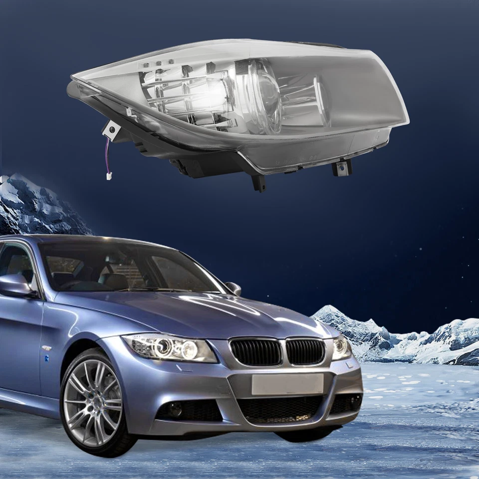 For 2009-2011 BMW 3 Series Xenon/HID Headlight Headlamp Non-AFS Passenger Side Foto 2 de 4