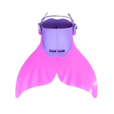 Sirena da nuoto con pinna caudale monopinna per bambini e ragazzi