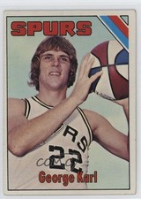 1975-76 Topps George Karl #303 HOF 0uf1