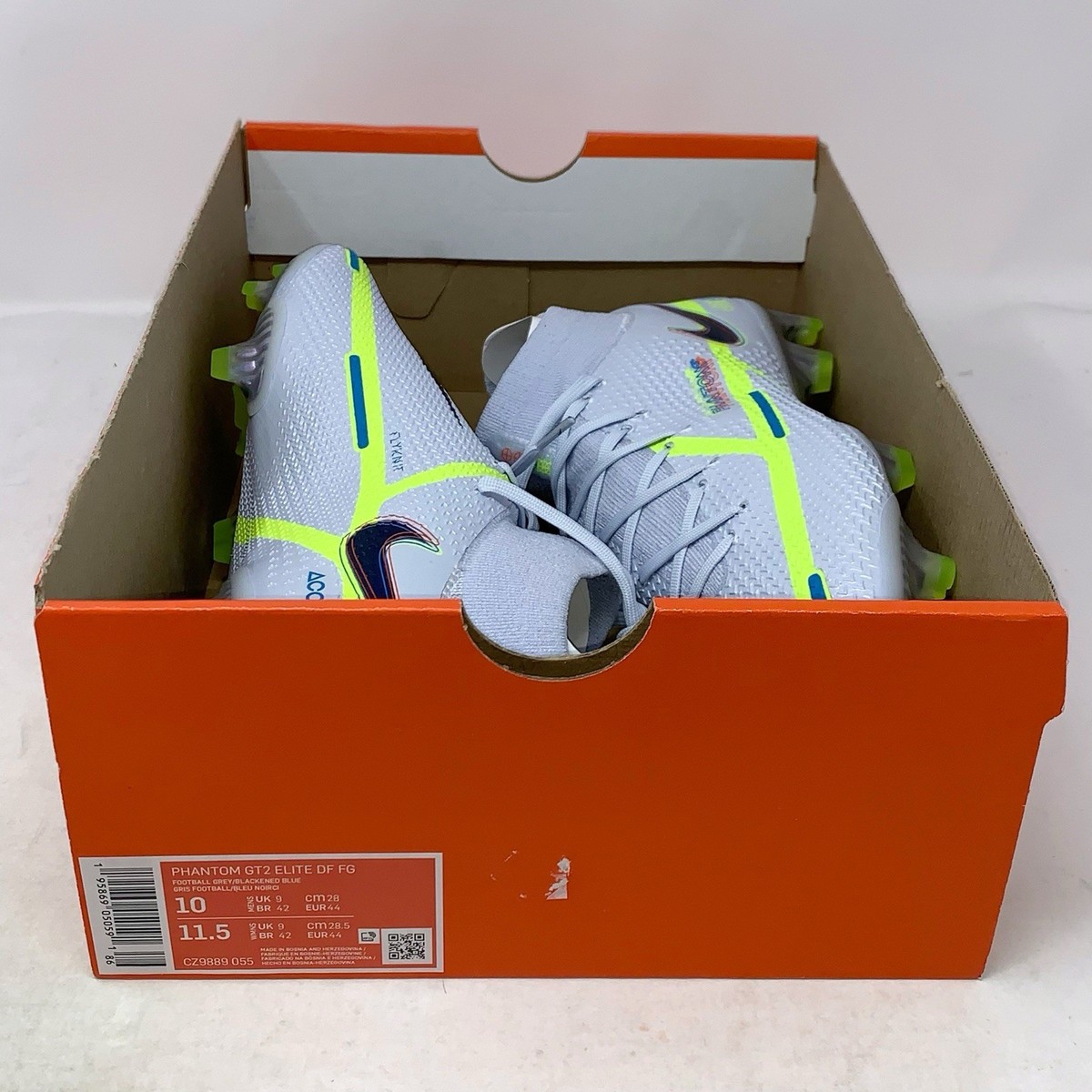 Nike Phantom GT2 取り返式 26cm Nike Phantom GT2 Elite FG Black Metallic Grey CZ9890 007