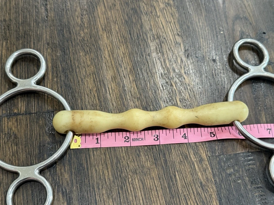 "Broca mordaza holandesa Happy Mouth HB2455 Mullen Continental 2 anillos 5 1/2""" Foto 2 de 2