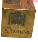 Antique Brass Jewelry Mold Die 6 sided — photo 6