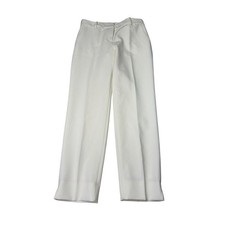NWT Talbots Hampshire Ankle Womens 6 32X29 Ivory White Straight Leg Stretch
