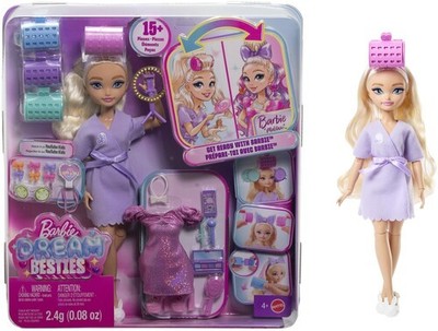 Mattel - Barbie Dream Besties: Get Ready with Barbie Malibu Doll [New Toy] Pap