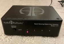 Audio Authority S/PIDF and RCA Digital Switcher Model 1177 Used Original Owner 