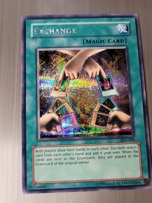 Yugioh Exchange EDS-001 Secret Rare Promo NM | eBay