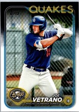 Joe Vetrano 2024 Topps Pro Debut #PD-110 Rancho Cucamonga Quakes