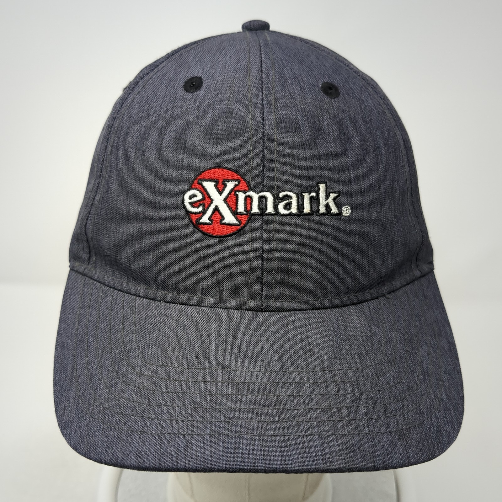 eXmark Strapback Baseball Cap Gray One Size Adjus… - image 2