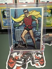 Topps 1966 Batman Black Bat Robin Boy Wonder Card #2