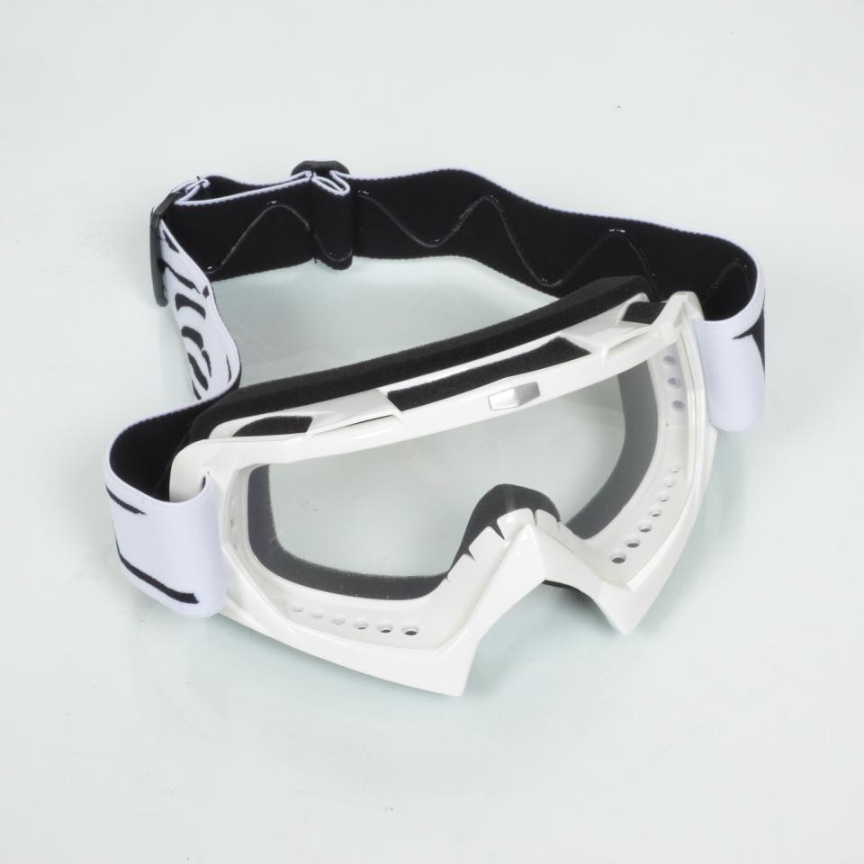 Masque blanc motocross RC Helmets pour vos sorties enduro et quad dominicales