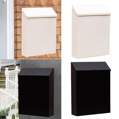 Drop Box with Lock Wall Mounted Mailbox Decorative Large Capacity with Key Wall
