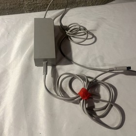 Nintendo Wii Red Console RVL-001 Lot: Wii Remote & Motion Plus Wires Sensor Bar