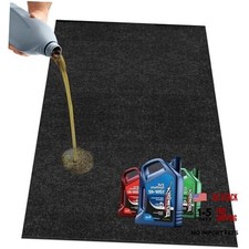 Oil Spill Mat, 29 36in Garage Floor Mat for Under Car, Absorbent Oil Pad,