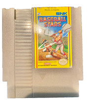 SNK Baseball Stars ORIGINAL NINTENDO NES GAME Tested + Working & Authentic!