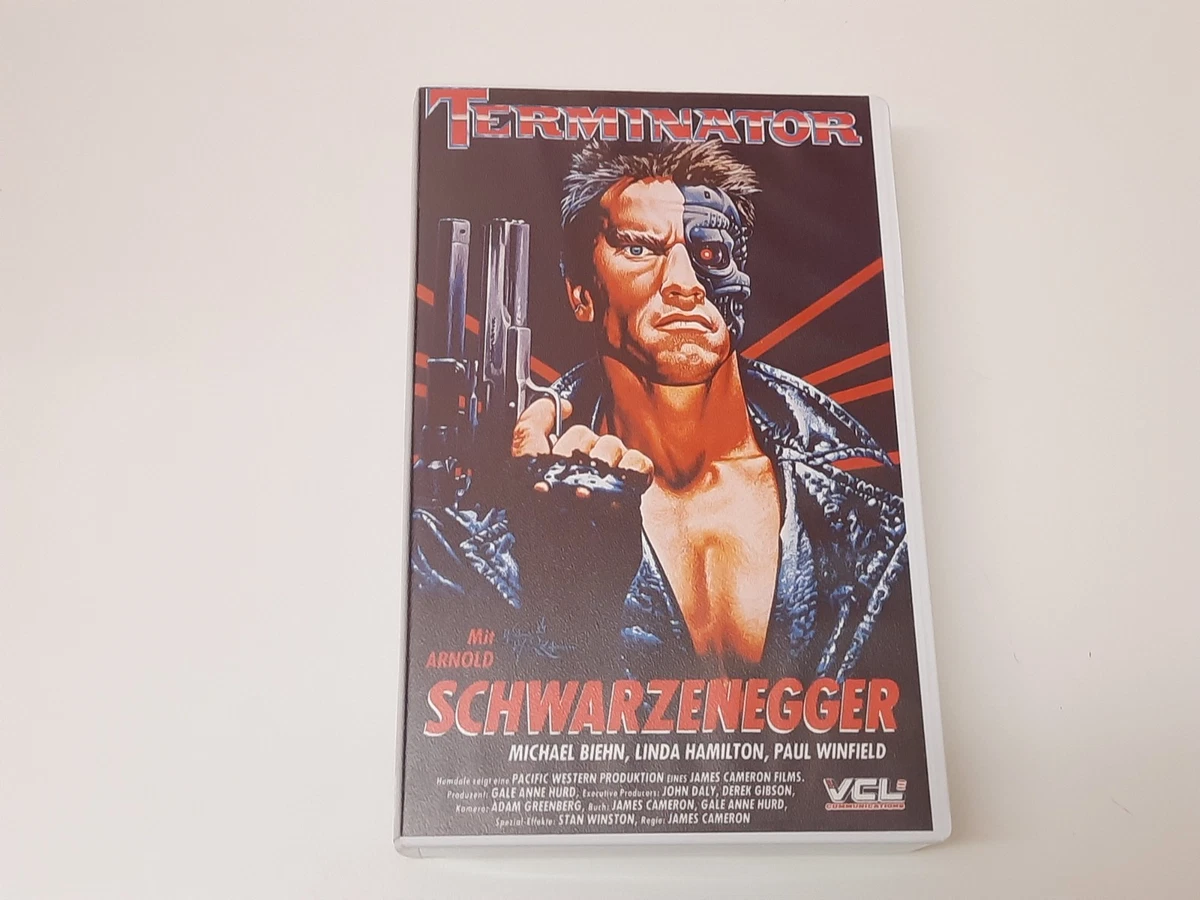Terminator 1984 VHS German PAL VCL Video Arnold Schwarzenegger James Cameron