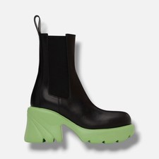 Bottega Veneta Women's Black Flash Chelsea Boots Shoe Size 40