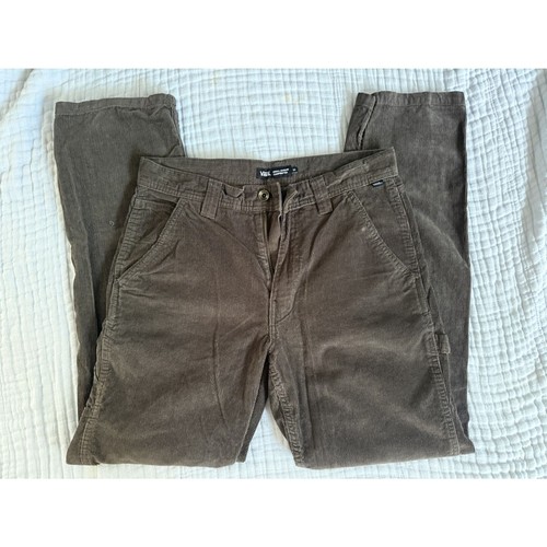 Vans Drill Chore Carpenter Pants Mens Size 30 Relaxed Cotton Skater Corduroy