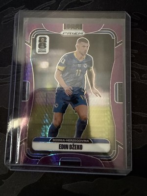 2022 Panini Prizm World Cup Edin Zeko Purple Hyper #/299 BIH