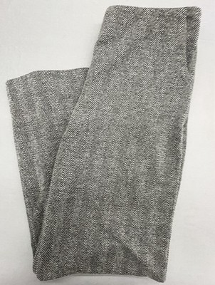 Express Pants XS Gray Herringbone Stretch Pockets Mid Rise Dressy Career