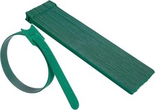 60 Pcs Christmas Garland Ties - 12" Adjustable Holiday - Green