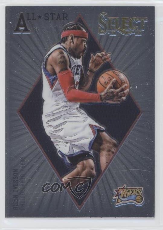 2012-13 Panini Select All-Star Selections Allen Iverson #16 HOF fm0