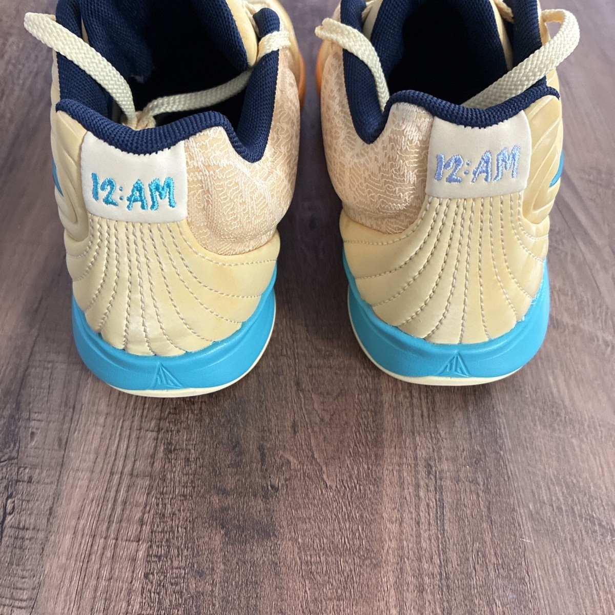 Nike Ja 2 Sonic Yellow Teal Blue Men Size 6.5 / Women 8 Basketball
