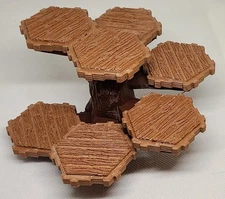 Custom Wood Tree Spiral Stairs 3d Printed For Heroscape