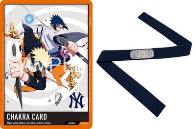 Naruto x NY Yankees 2026 TCG Promo Card + Headband 9/8 Stadium Exclusive PRESALE