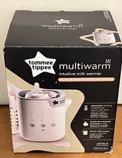 Tommee Tippee Multiwarm Intuitive Bottle Warmer Automatic Timer NEW
