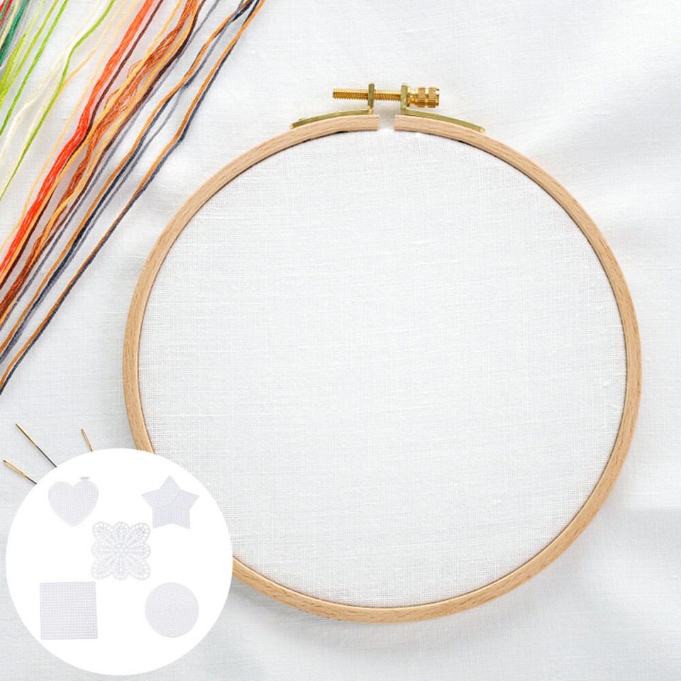 50 Pcs Square Plastic Needlepoint Sheets for DIY Plastic Canvas Yarn