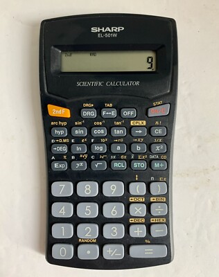 Sharp Scientific Calculator EL-501W Tested