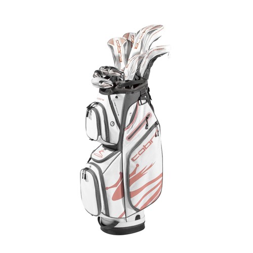 NEW LADIES COBRA F-MAX AIRSPEED 13pc GOLF PACKAGE COMPLETE SET Women's #314977 - Picture 1 of 1