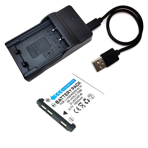 Battery / USB Charger For Sealife SL-1614 SL1614 SL-7014 SL7014 Avant S5v2 S6v3 - Picture 13 of 14