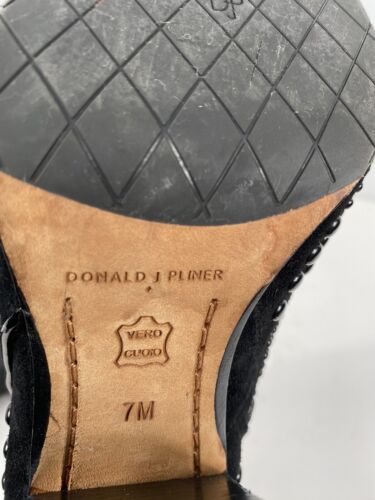 Donald Pliner Swift2SP Black Crystal Embellished Womens Boots Booties Size 7 - Picture 7 of 10