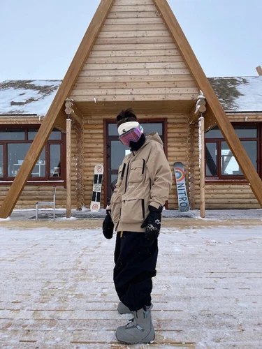 Man Woman Skiing Baggy Pants Warm Loose Skying Ski Trousers Winter Snow Pants - Picture 12 of 24