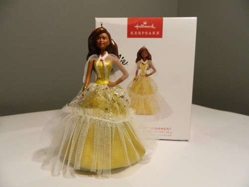 Hallmark Keepsake 2023 Holiday Barbie African American 9th in Series