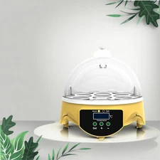 7 Eggs Digital Incubator for Birds Chicken Duck Goose Quail Hatcher|Family GiftB