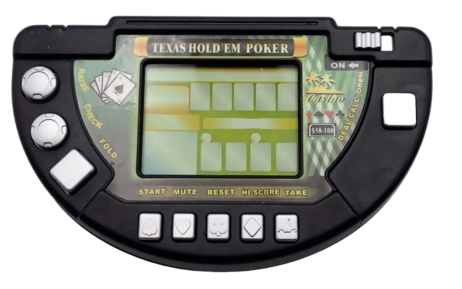 Texas Hold Em Poker Hand Held Electronic Card Game eBay