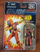 Cobra Red Ninja GI Joe 25th Anniversary 2008 Foil Card The Enemy a