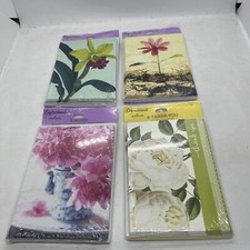 4 Floral Hallmark Expressions Blank Notes Cards Thank You Cards 8 Cards Per Pack