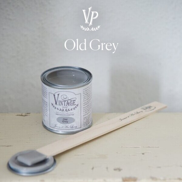 CHALK PAINT 100ML OLD GREY EFFETTO SHABBY - VINTAGE PAINT