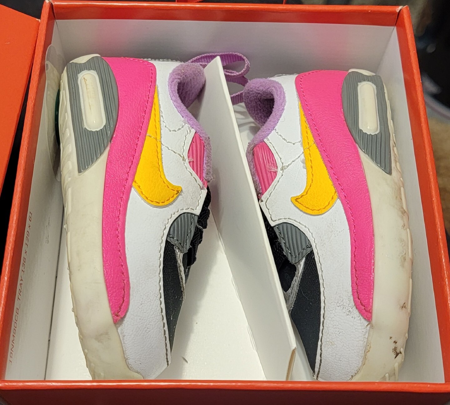 PONY Scarpe Nike Air Max 90 Crib (CB) taglia 4C