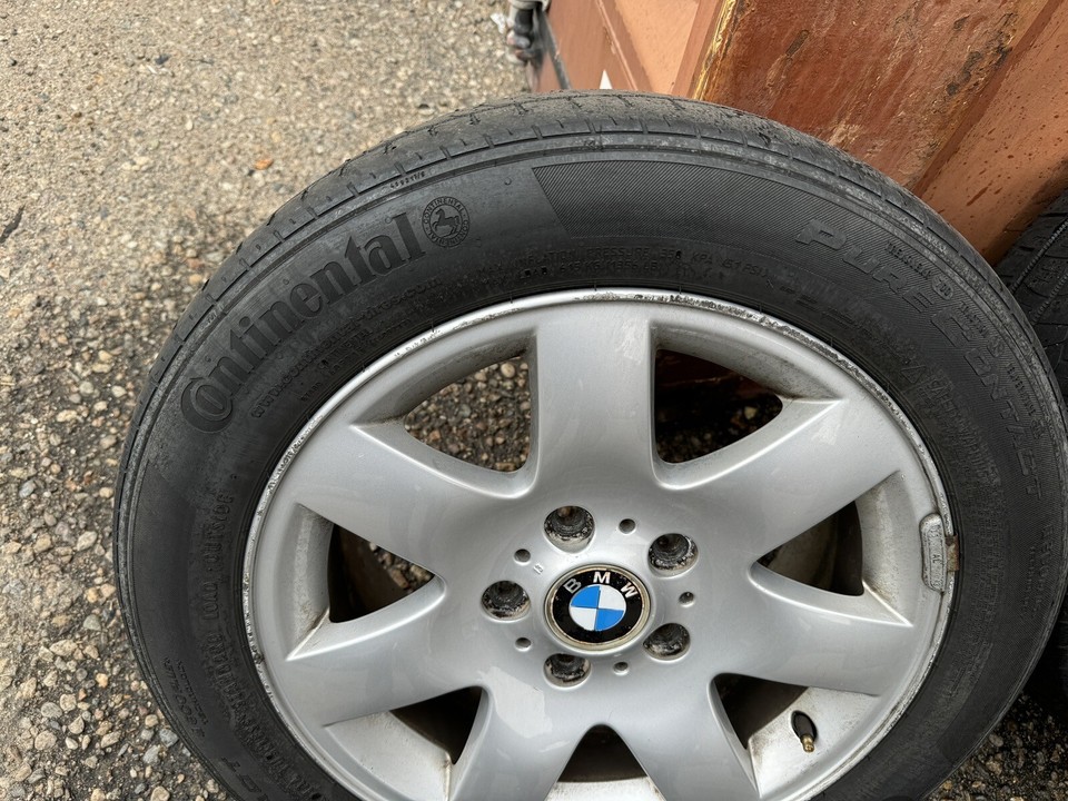1999-2005 BMW 325i E46 Sedan 16x7 Alloy 7 Spoke One Piece Cast Steel ...