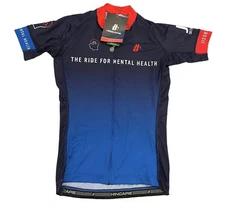 Hincapie Full Zip Cycling Jersey Women’s Size  XS Ride For Mental Health New!