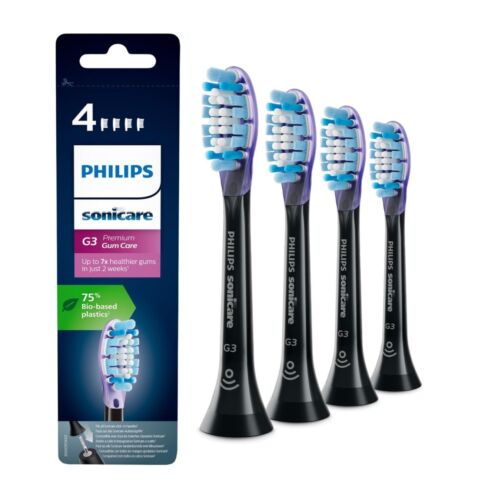 Philips Sonicare G3 Premium Gum Care Standard-Bürstenköpfe - Schwarz - Bild 1 von 1