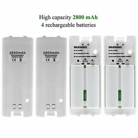  Wii Charging Station with Rechargeable Batteries for Wii Controller new