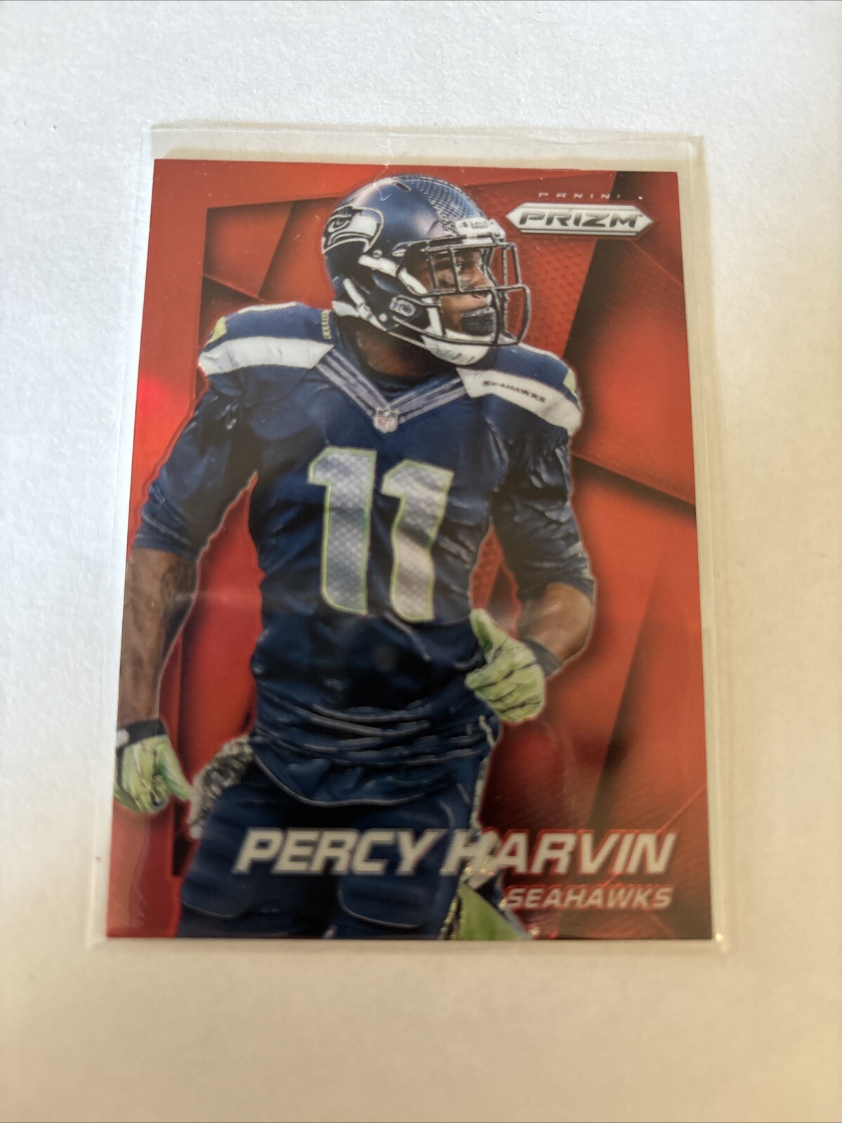 2014 Panini Prizm - Red Prizm #157 Percy Harvin