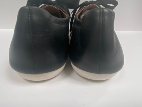 Clarks Damenschuhe schwarz UK 8 D FEATURE SHOW Schnürschuhe Leder flach Artisan EU 42 - Bild 8 von 10